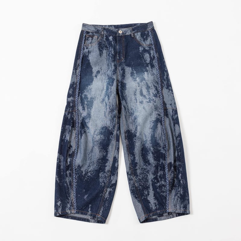 DENIM PANTS - ブルー | harapeco Store