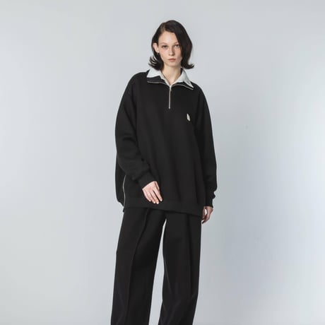 HalfZip Sweat - ブラック