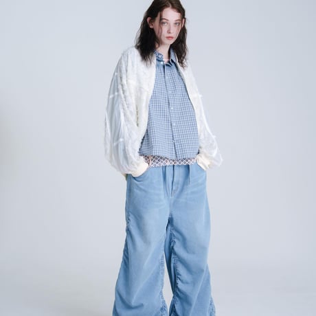 Sheer Blouson - ホワイト