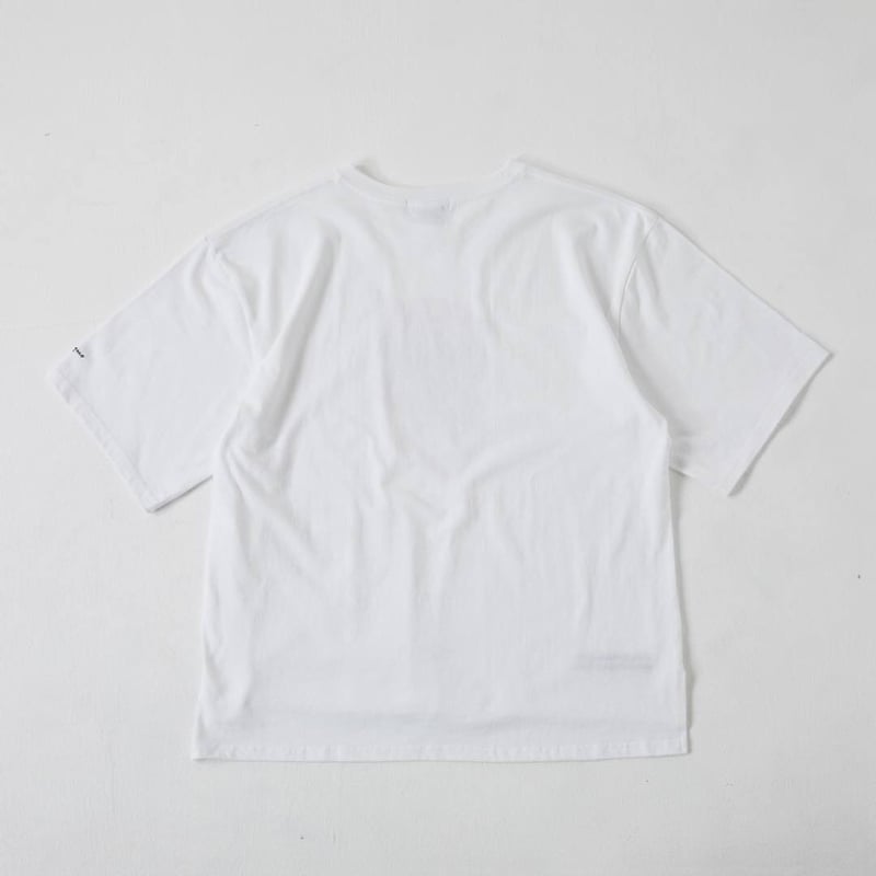 Neko Tee （Akubi）-ホワイト | harapeco Store