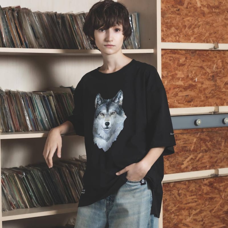 THE SHISHIKUI holed topp カットソー　ブラック holed topp / BLACK – SHISHIKUI