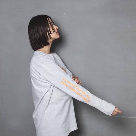Neko Long Sleeve Tee(ziitto)-ホワイト