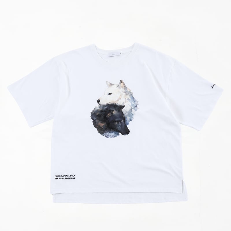 Okami Tee [nihiki] - ホワイト | harapeco Store