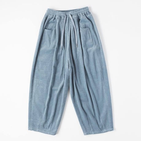 Corduroy Easy-Pants-ブルー