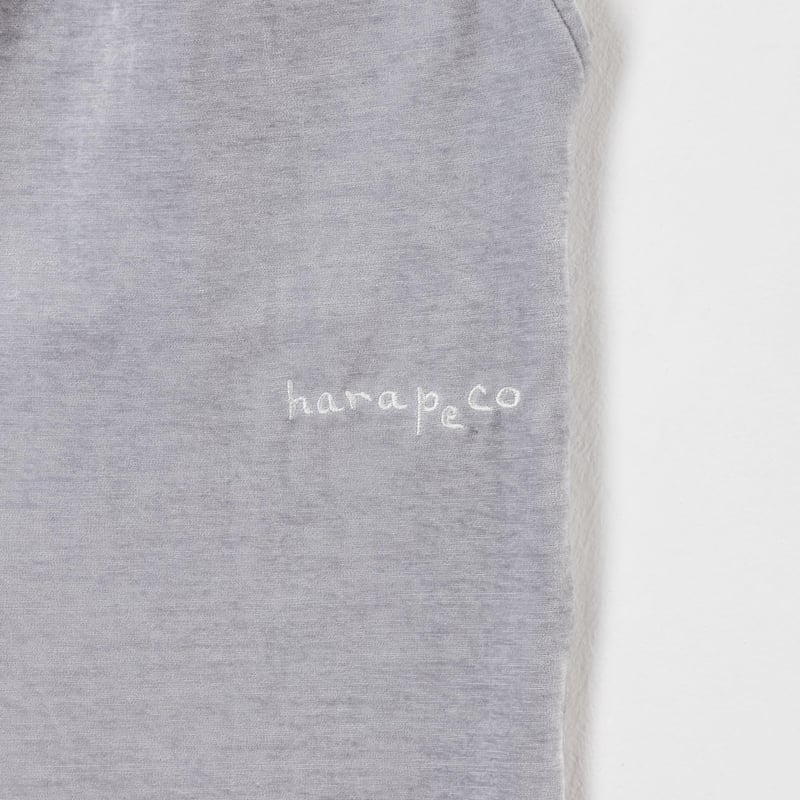 Luxe Velour Relax Pants - ライトグレー | harapeco Store