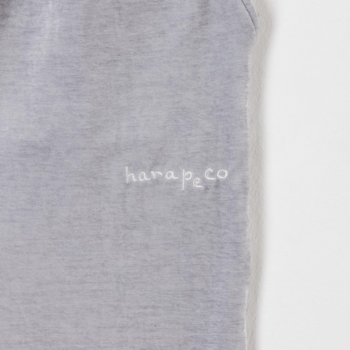 Luxe Velour Relax Pants - ライトグレー | harapeco Store