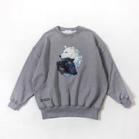 Okami Sweat(nihiki)-グレー