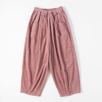 Corduroy Easy-Pants-ピンク