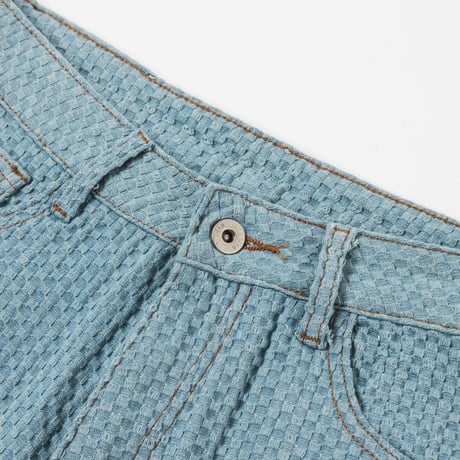 Rebuild Denim Pants - ブルー