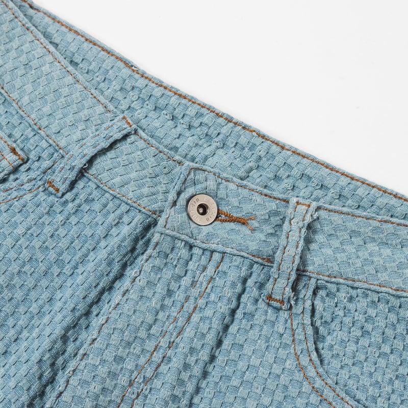 harapeco商店 デニムパンツーブルー DENIM PANTS - ブルー | harapeco Store