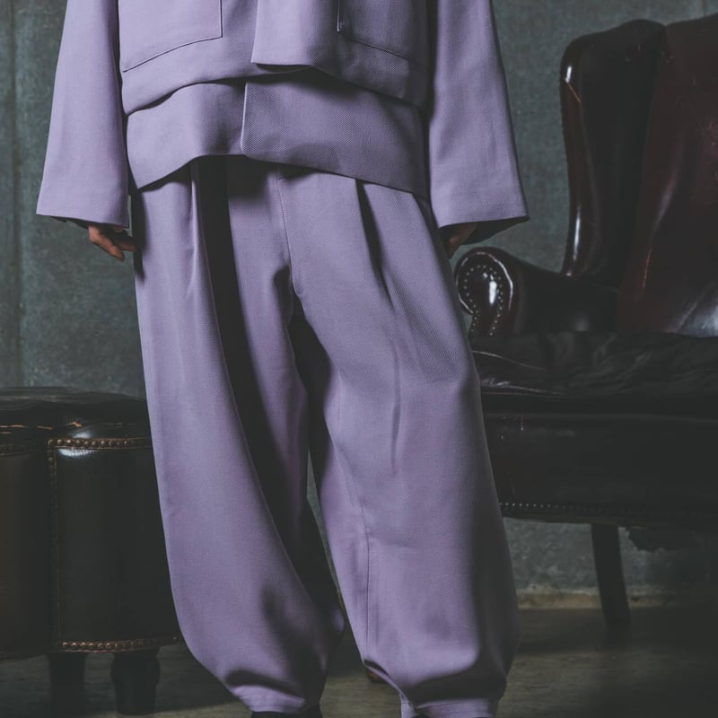 Three-piece suit Pants-ライトパープル | harapeco Store