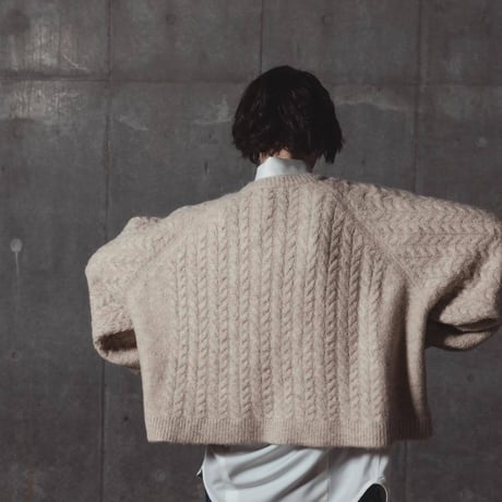 Rough-Knit Sweater-オートミール