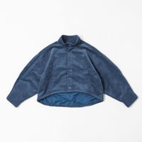 Color Suede blouson-23AW--パープル×レッド | harapeco S
