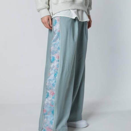 Zipper Pants - ブルー