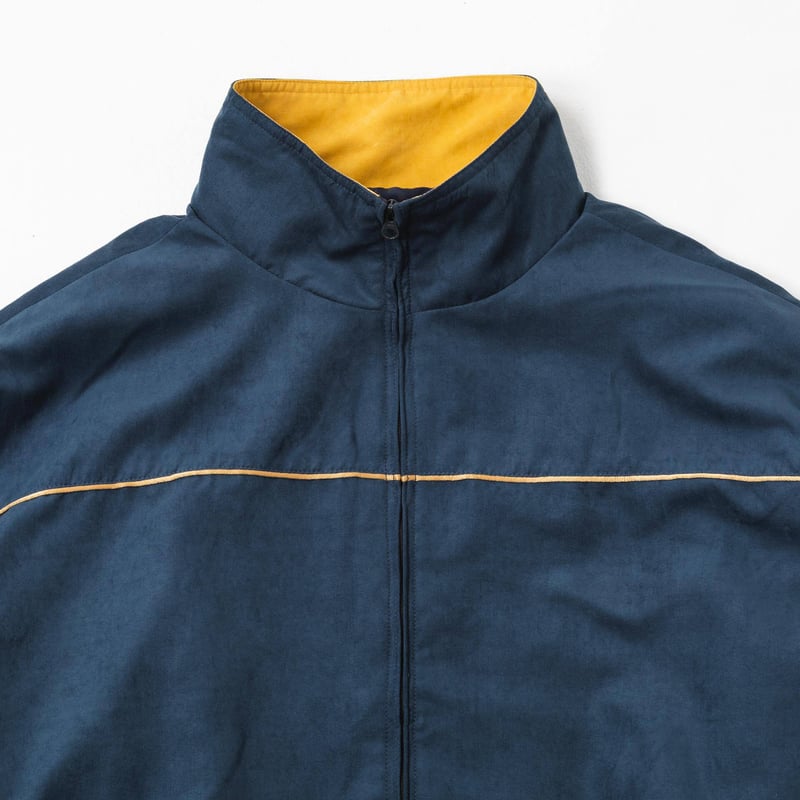 Color Suede blouson-23AW--グリーン×イエロー | harapeco Color Suede blouson-23AW--グリーン×イエロー | harapeco
