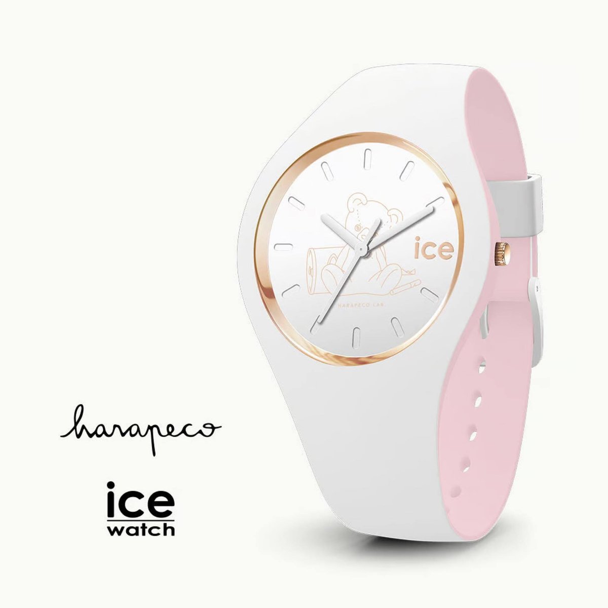 harapeco×ICE-WATCH-ホワイト | harapeco Store harapeco×ICE-WATCH-ホワイト | harapeco Store