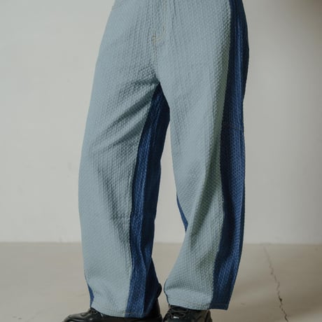 Rebuild Denim Pants - ブルー