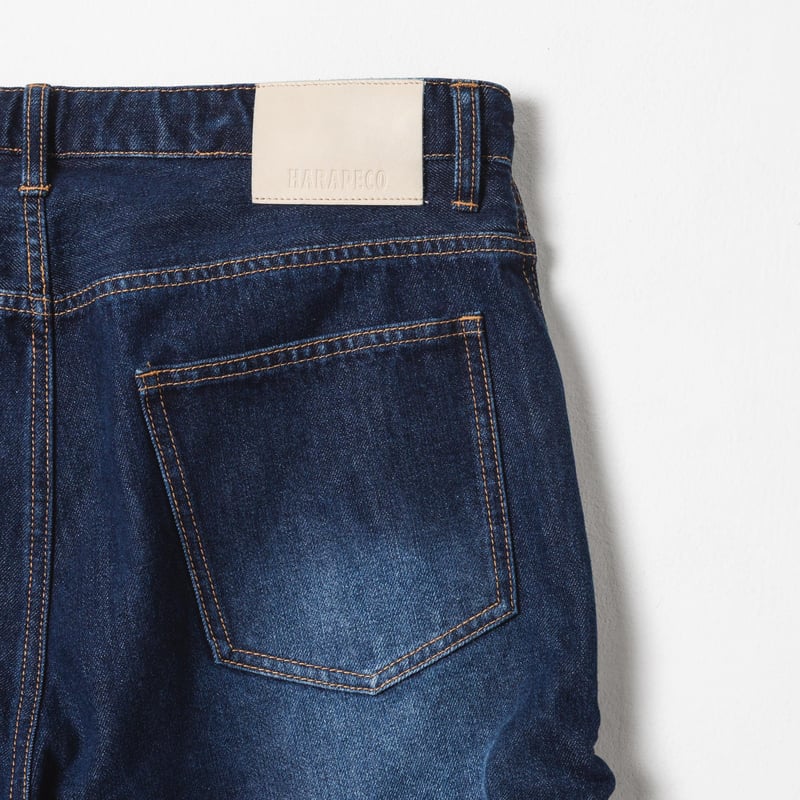 Drape-like Denim Pants - ブルー | harapeco Store