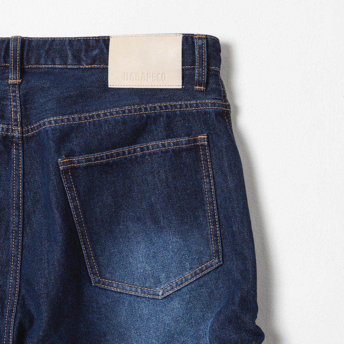 Drape-like Denim Pants - ブルー | harapeco Store