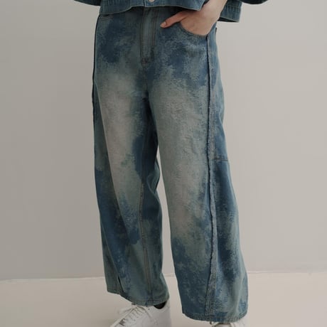 DENIM PANTS - ブリーチ