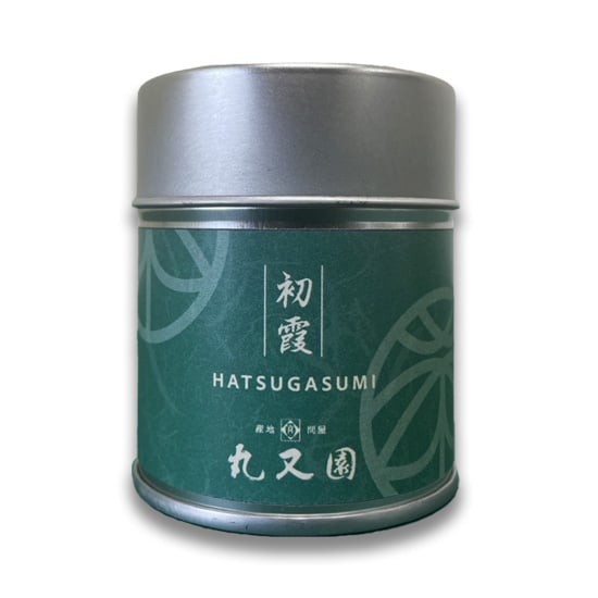 宇治抹茶 初霞 40g缶 hatsugasumi | 京都・山城 宇治茶通販の丸又園