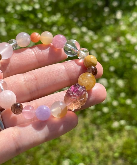 ★特別ご提供★受験のお守り☆天才の石♡【フローライト『蛍石』タンブル】❤️ ☆特別ご提供☆受験のお守り☆天才の石♡【フローライト『蛍石