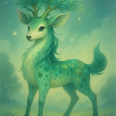 風と森の聖獣 ― アリウス（Arius）