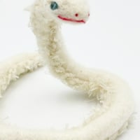 【スペシャルアーティストお守り商品】Dragon BreederMIURAYOKO〜世界に１つの羊毛蛇 （アクアマリン）