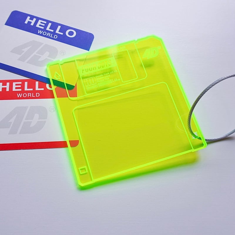 4D®︎ 1.44MB Yellow | FOUR DOTS®︎