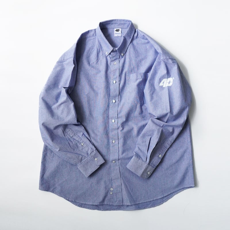 【美品】ベッドフォード　オープンカラーシャツ　ブルー　日本製 5_000000011470.jpg?1709252101