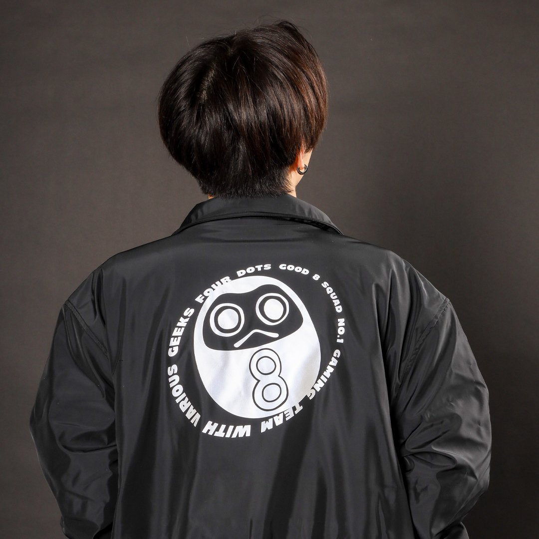 ジャケット・アウター #g8swin jkt black Good 8 Squad four dots G8S Varsity JKT | FOUR DOTS®︎