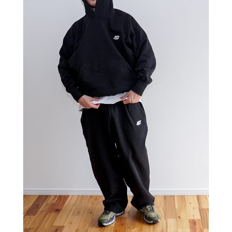 ふぅチキチー 4 月 8 日 APR8 DOT Point HOODIE 黒 フード付きTシャツ F/MODE TNOC