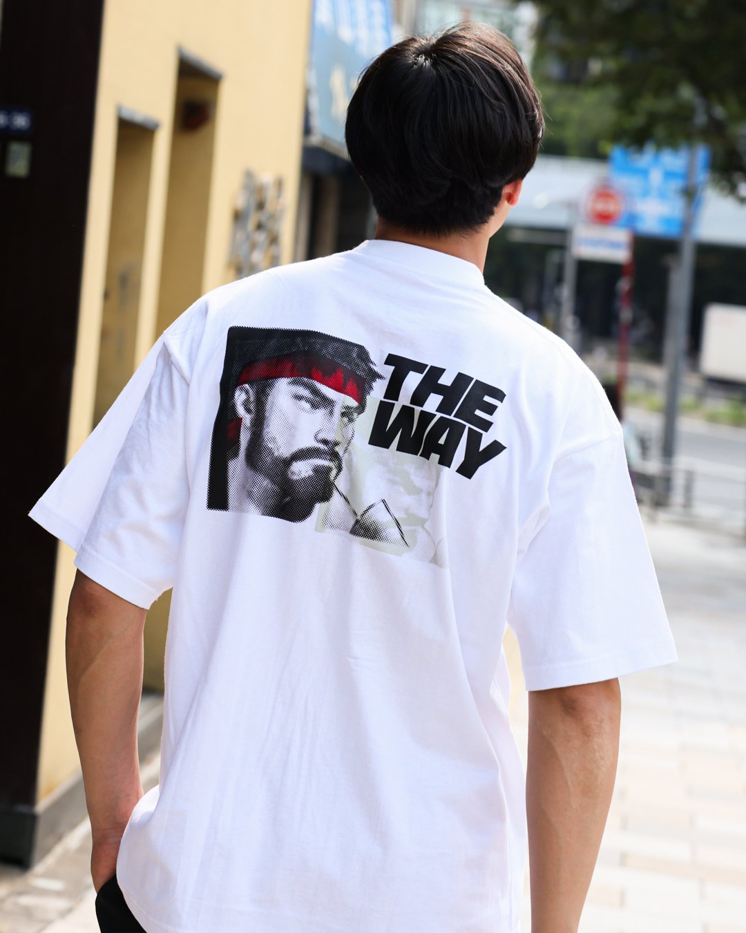 Ryu様　白色　Tシャツ　ストリート 4D® × RYU tee | FOUR DOTS®︎