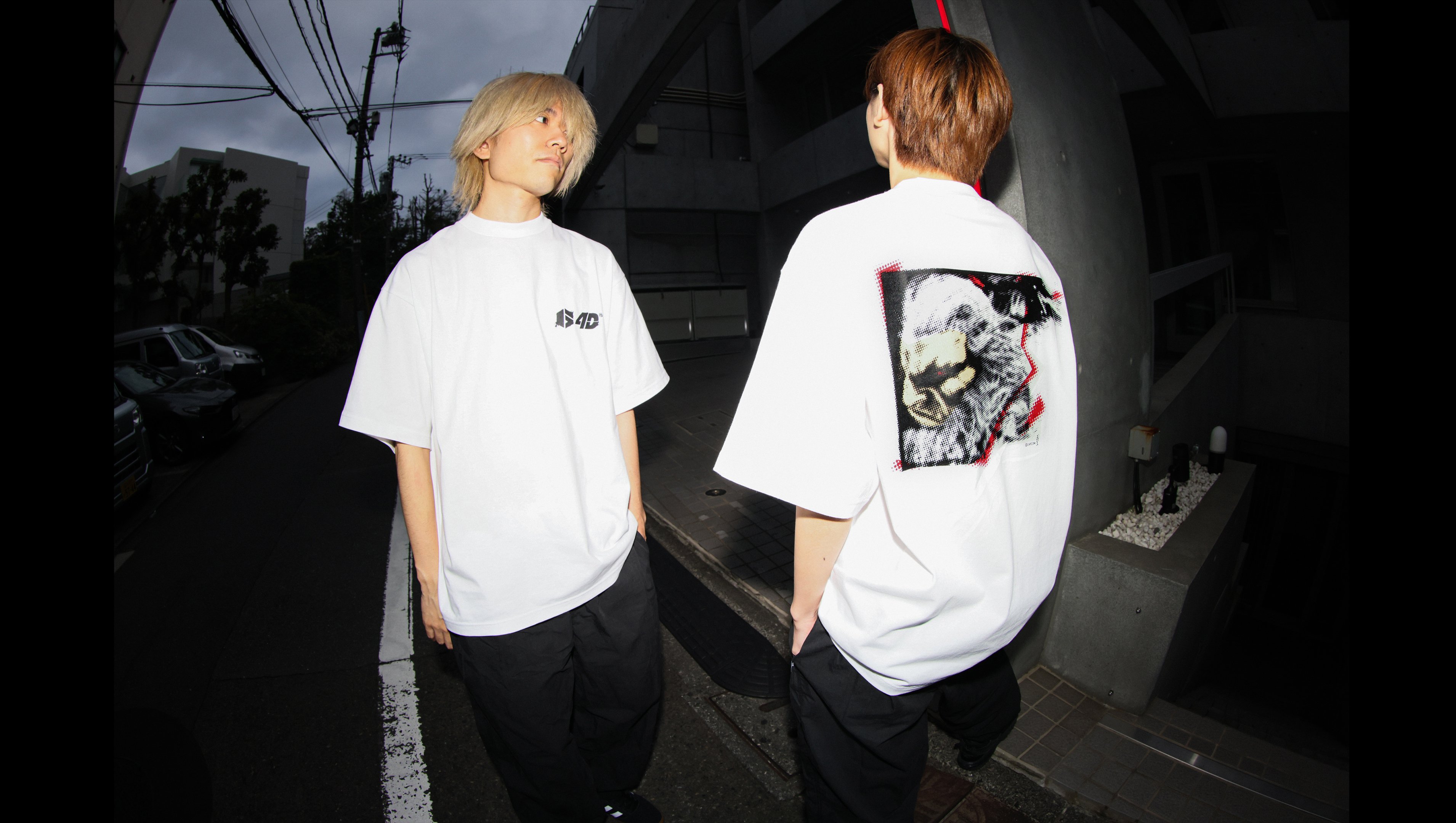 4D® × GOUKI tee | FOUR DOTS®︎