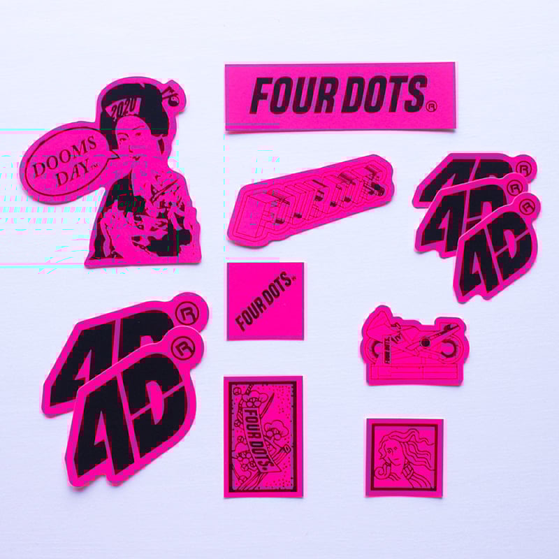 FOUR DOTS®︎ STICKERS PACK 