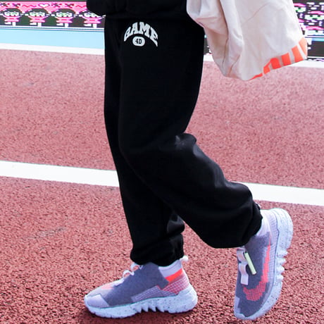 GAME PANTS  BLACK【受注生産・数量限定予約商品】