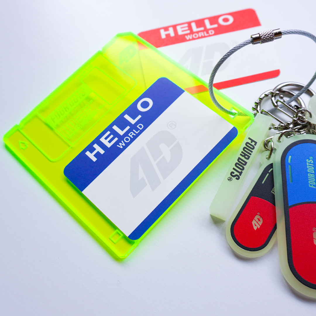 4D®︎ 1.44MB Yellow | FOUR DOTS®︎