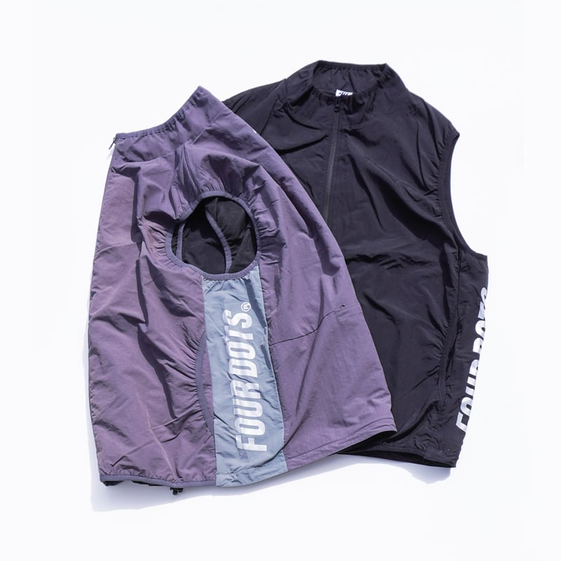 FOUR DOTS® Zip vest | FOUR DOTS®︎