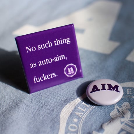 AIM L/S T & Badge Set