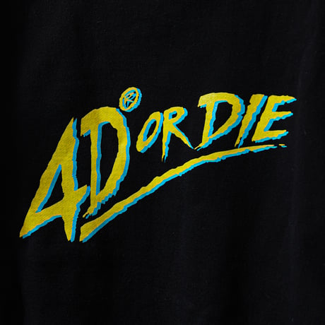4D®︎ OR DIE zip hoodie