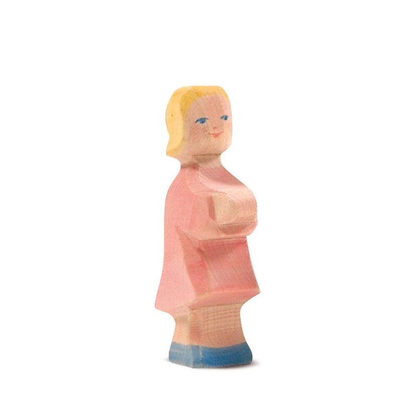 オストハイマー　ostheimer 女の人　人形　ドイツ　木製ミニチュア