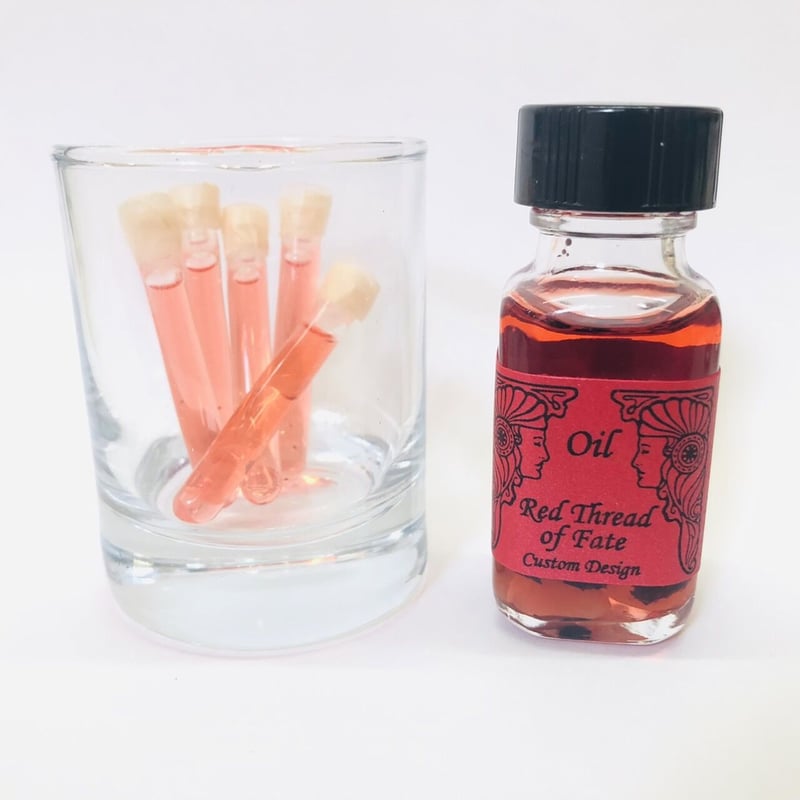 運命の赤い糸】メモリーオイル小分けボトル | My angels Shop 天然石