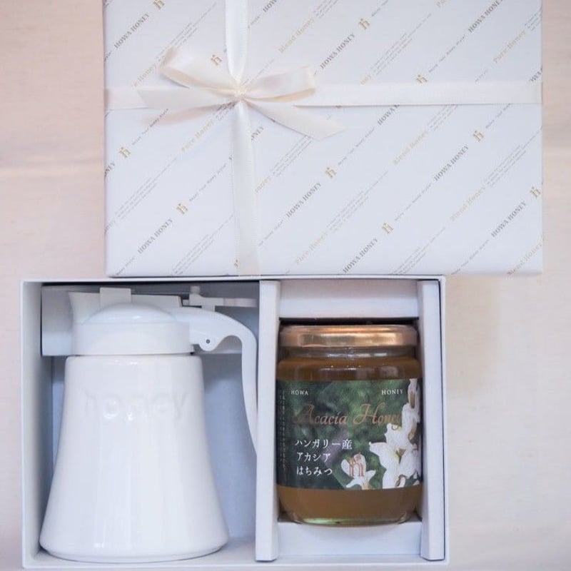 ギフトボックス（300g×1本、ポット×1本） | HOWA HONEY｜オンライン