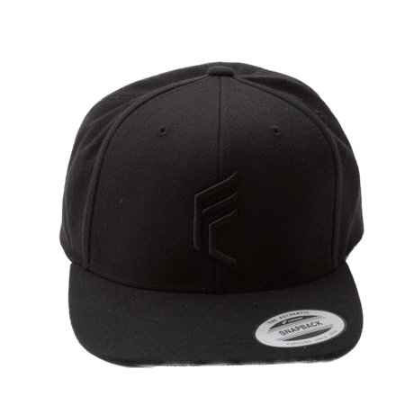 F.C.F.C .× FLEXFIT CAP / SNAPBACK（Black × Black）