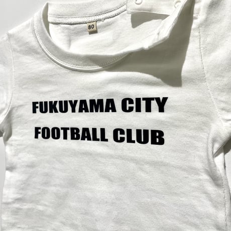 FOOTBALL ベビーTシャツ（半袖）ホワイト