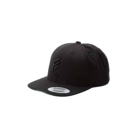 F.C.F.C .× FLEXFIT CAP / SNAPBACK（Black × Black）