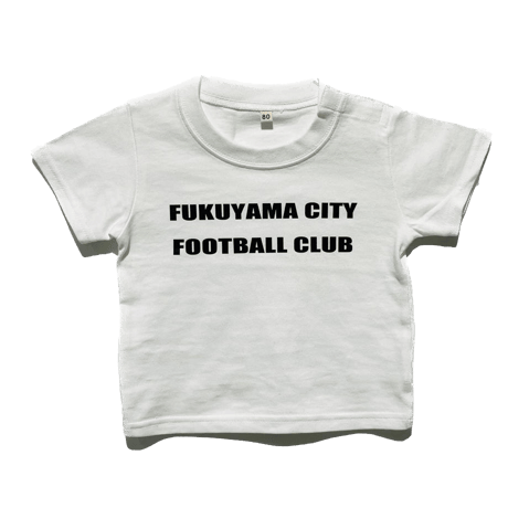 FOOTBALL ベビーTシャツ（半袖）ホワイト