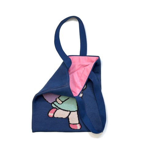 マムアンちゃんニットトート／Mamuang Knit Tote Bag