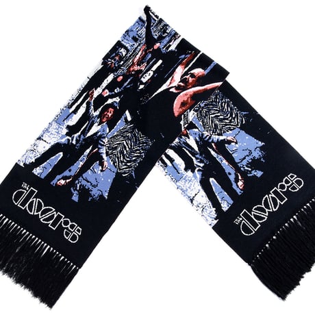 THE DOORS "STRANGE DAYS" KNIT SCARF