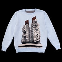 INU メシ喰うな　セーター　ニットギャングカウンシル　町田町蔵 メシ喰うな！」クルーネックセーター／ニットギャングカウンシル